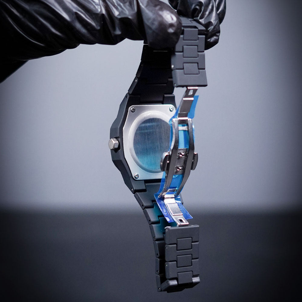 BLACK AURA ARABIC WATCH