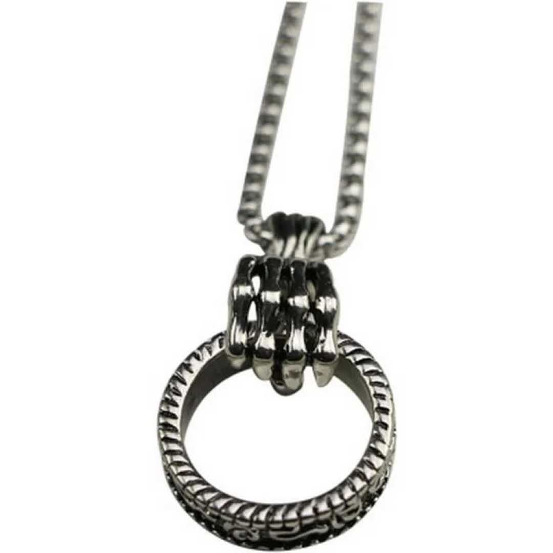 Men’s & Woman's Stainless Steel Claw Pendant Necklace – Gothic Rock Style