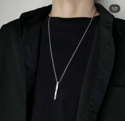 Vertical Bar Necklace